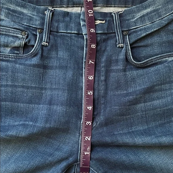 Mother High Waisted Looker Ankle - Stretchy Skinny Jeans (Size: 26) - Picture 5 of 12